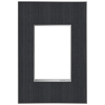Legrand AWM1G3RG4 Gang Wall Plate, Gray