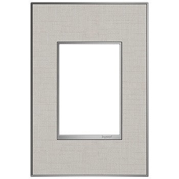 Legrand AWM1G3TL4 Gang Wall Plate, Linen