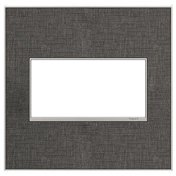 Legrand AWM2GSL4 Gang Wall Plate, Linen