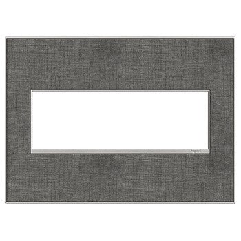 Legrand AWM3GSL4 Gang Wall Plate, Linen