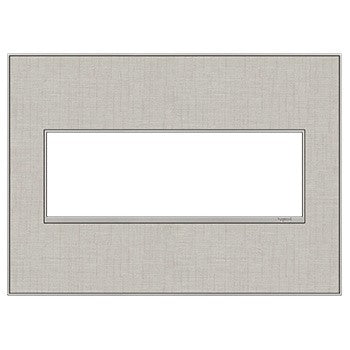 Legrand AWM3GTL4 Gang Wall Plate, Linen