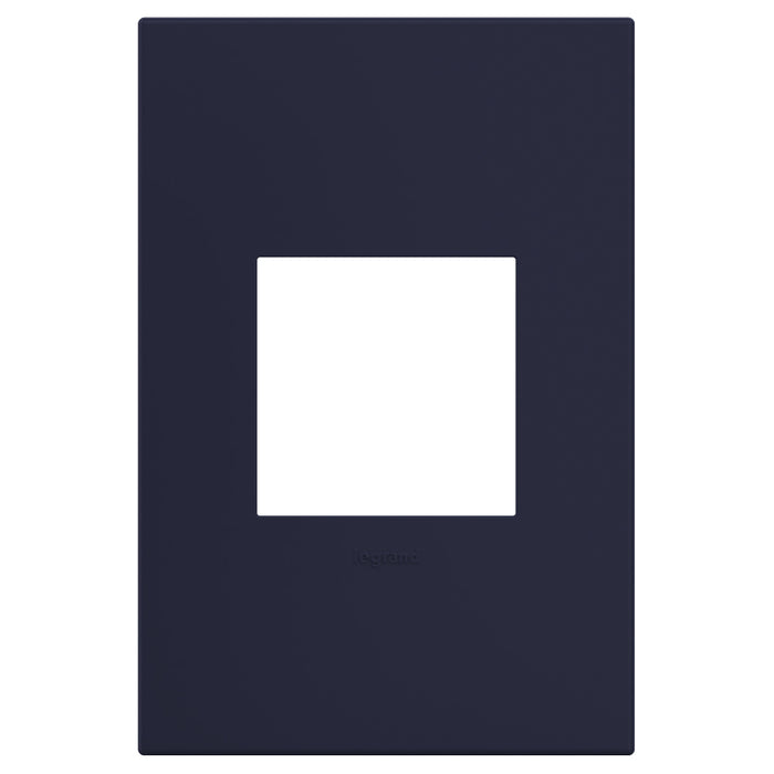 Legrand AWP1G2BN4 Gang Wall Plate, Bleu Noir