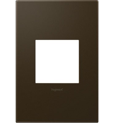 Legrand AWP1G2BR6 Gang Wall Plate, Bronze