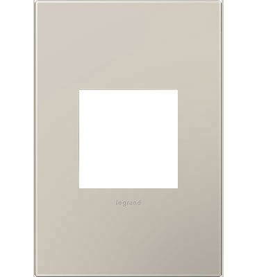 Legrand AWP1G2GG4 Gang Wall Plate, Greige