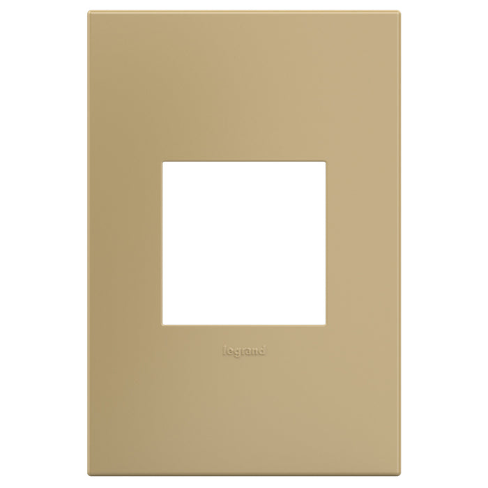 Legrand AWP1G2GS4 Gang Wall Plate, Golden Sands