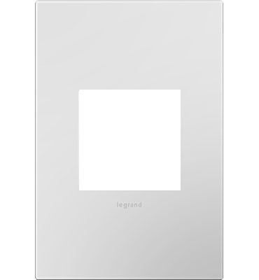 Legrand AWP1G2PW4 Gang Wall Plate, White