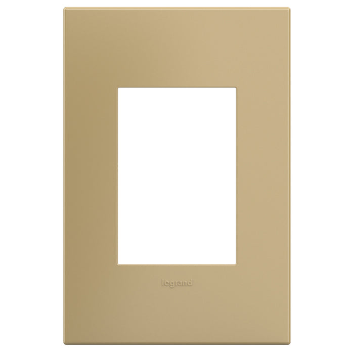 Legrand AWP1G3GS4 Gang Wall Plate, Golden Sands