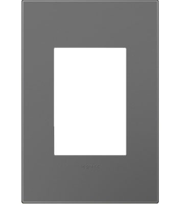 Legrand AWP1G3MG4 Gang Wall Plate, Magnesium