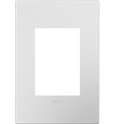 Legrand AWP1G3PW4 Gang Wall Plate, White