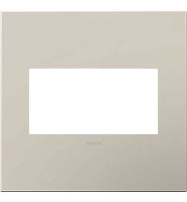 Legrand AWP2GGG4 Gang Wall Plate, Greige