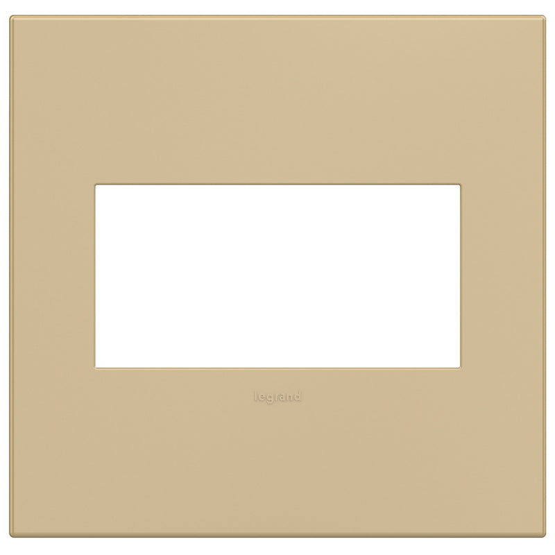 Legrand AWP2GGS4 Gang Wall Plate, Golden Sands