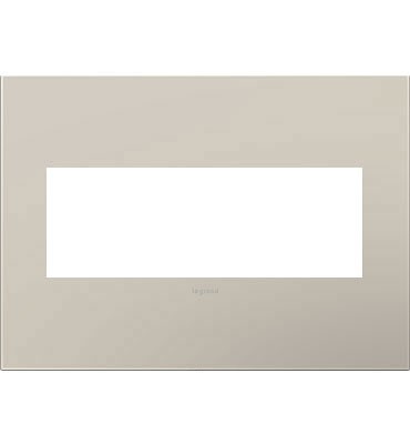 Legrand AWP3GGG4 Gang Wall Plate, Greige