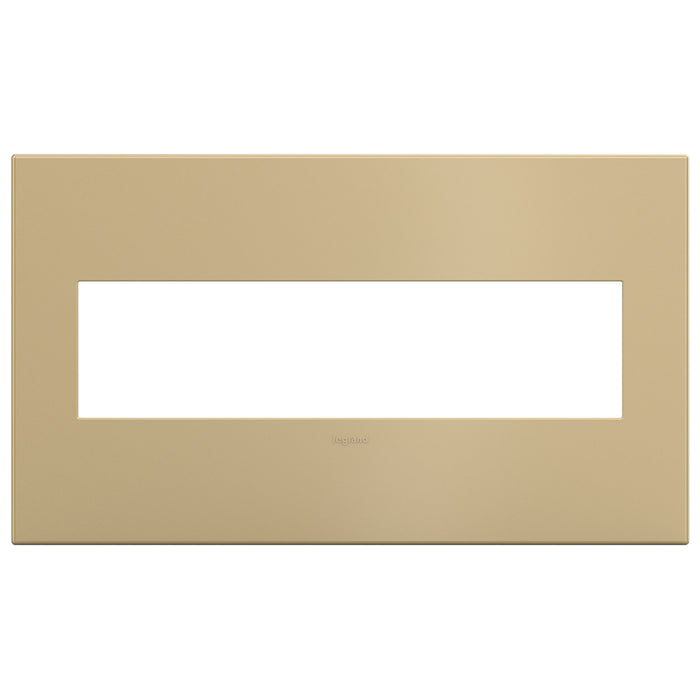Legrand AWP4GGS4 Gang Wall Plate, Golden Sands