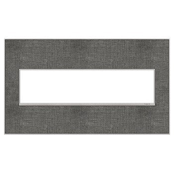Legrand AWM4GSL4 Gang Wall Plate, Linen