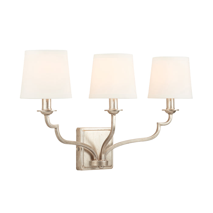 Capital Lighting 138731WG-698 Three Light Vanity, Winter Gold
