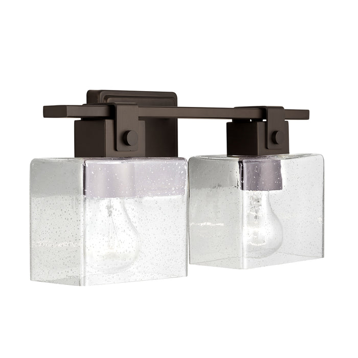 Capital Lighting 139124OR-498 Two Light Vanity, Oil Rubbed Bronze