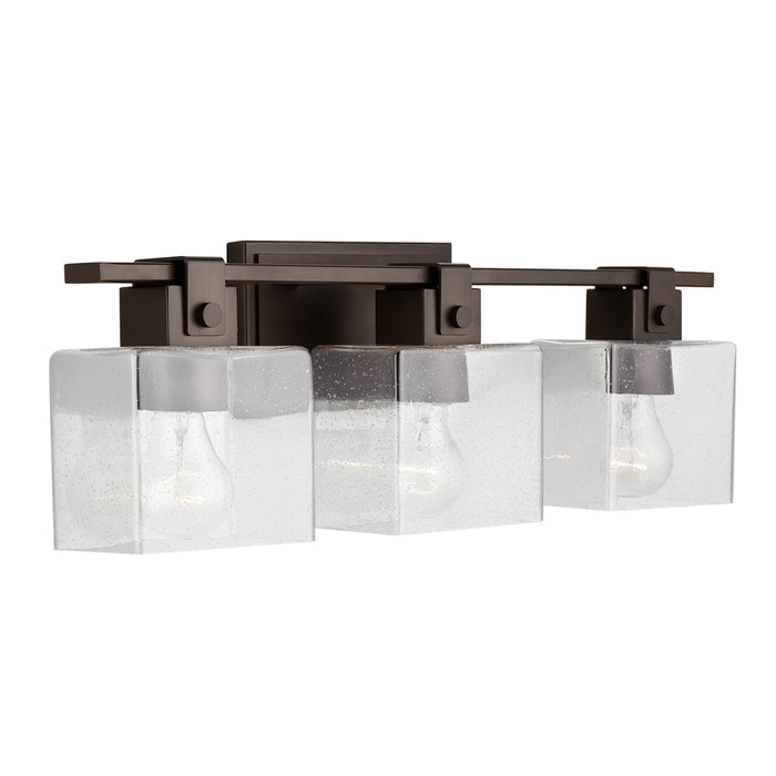 Capital Lighting 139134OR-498 Three Light Vanity, Oil Rubbed Bronze