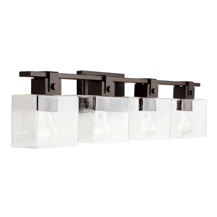 Capital Lighting 139144OR-498 Four Light Vanity, Oil Rubbed Bronze