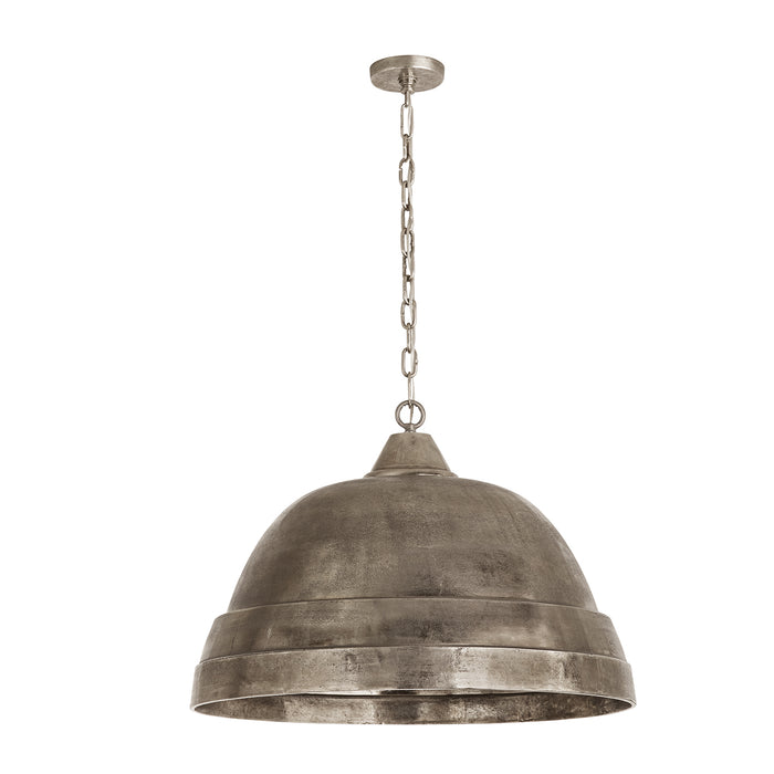 Capital Lighting 335313XN One Light Pendant, Oxidized Nickel