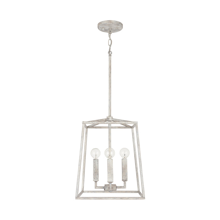 Capital Lighting 537641MS Four Light Foyer, Mystic Sand