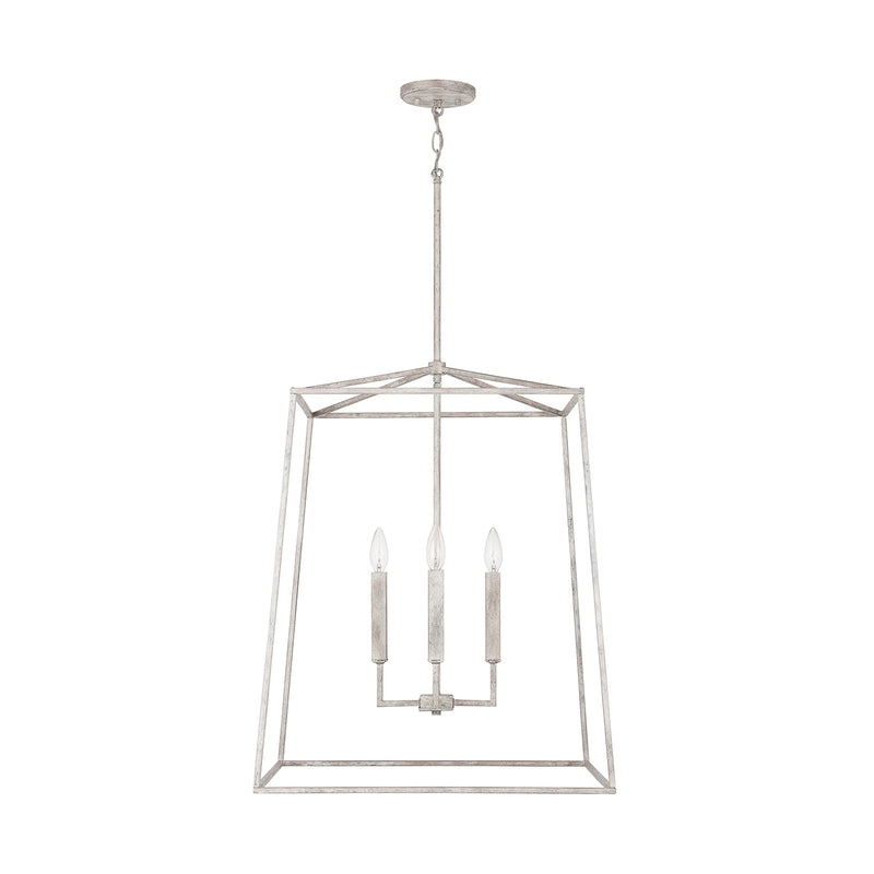 Capital Lighting 537643MS Four Light Foyer, Mystic Sand