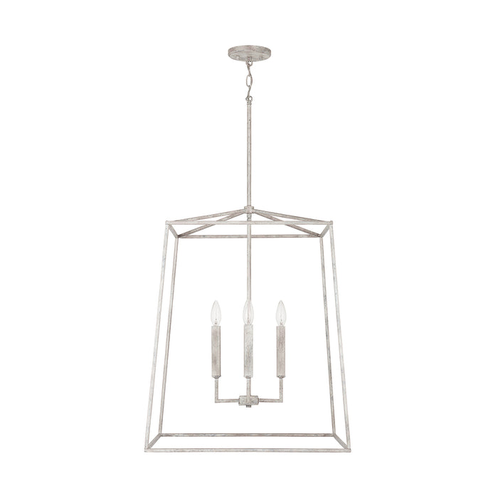 Capital Lighting 537643MS Four Light Foyer, Mystic Sand