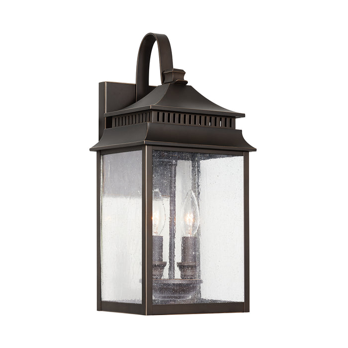 Capital Lighting 936921OZ Two Light Outdoor Wall Lantern, Oiled Bronze