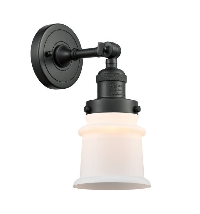 Innovations 203-BK-G181S-LED LED Wall Sconce, Matte Black