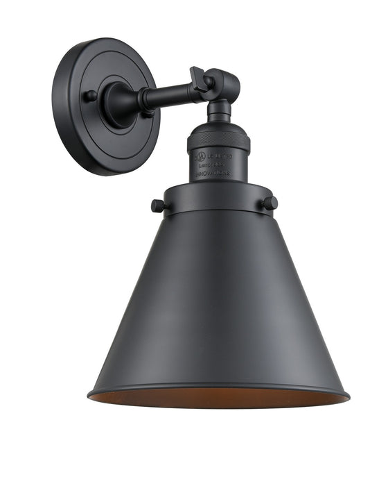 Innovations 203-BK-M13-BK-LED LED Wall Sconce, Matte Black