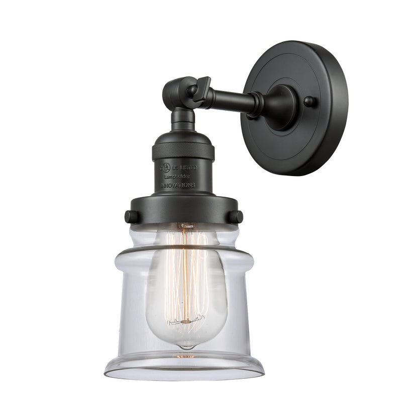 Innovations 203-OB-G182S One Light Wall Sconce, Oil Rubbed Bronze