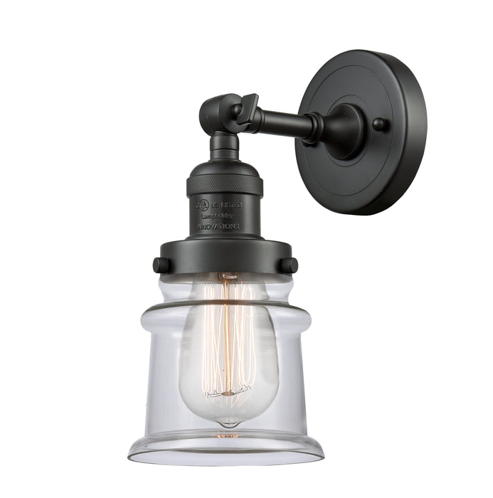 Innovations 203-OB-G182S One Light Wall Sconce, Oil Rubbed Bronze
