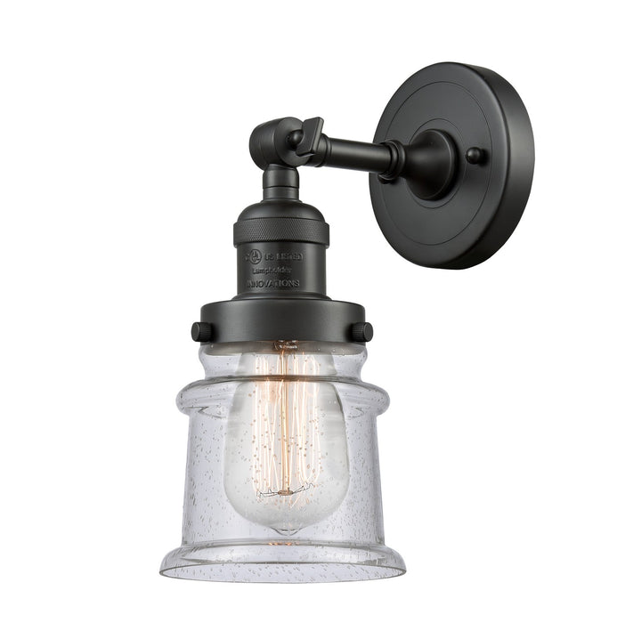 Innovations 203-OB-G184S-LED LED Wall Sconce, Oil Rubbed Bronze