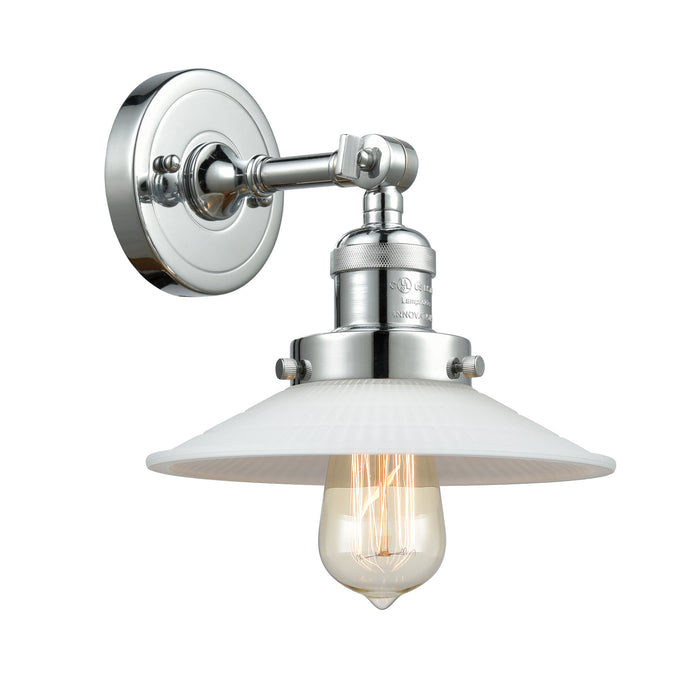 Innovations 203-PC-G1 One Light Wall Sconce, Polished Chrome