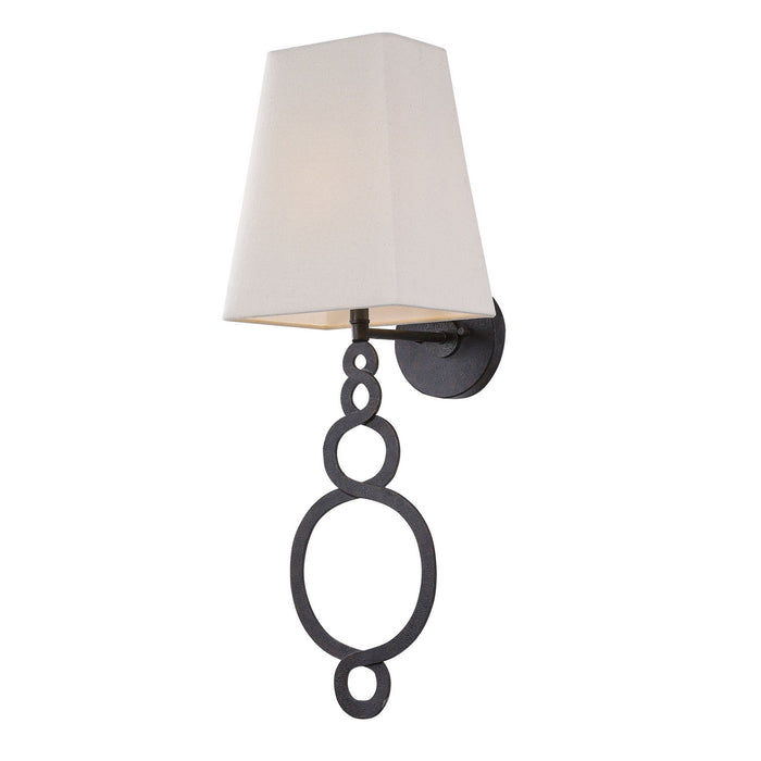 Uttermost 22532 One Light Wall Sconce, Deep Weathered Bronze