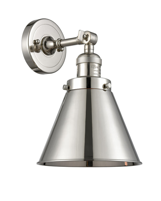 Innovations 203-PN-M13-PN-LED LED Wall Sconce, Polished Nickel