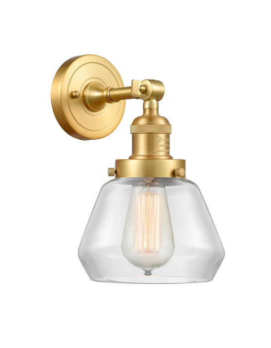 Innovations 203-SG-G172 One Light Wall Sconce, Satin Gold