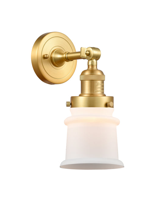 Innovations 203-SG-G181S One Light Wall Sconce, Satin Gold
