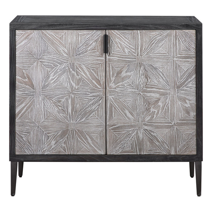 Uttermost 24957 Two Door Accent Cabinet, Light Gray