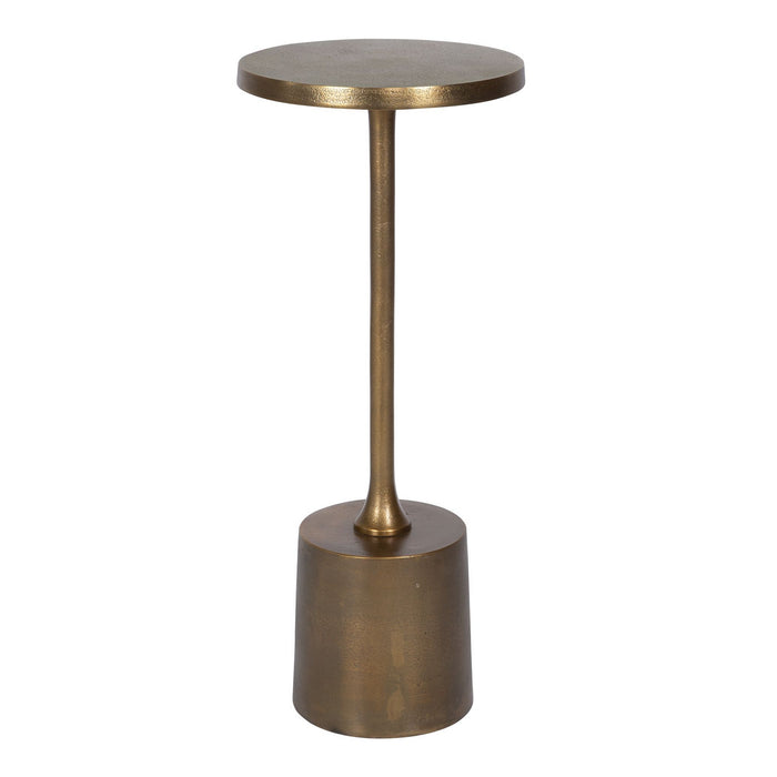 Uttermost 25061 Drink Table, Antique Gold