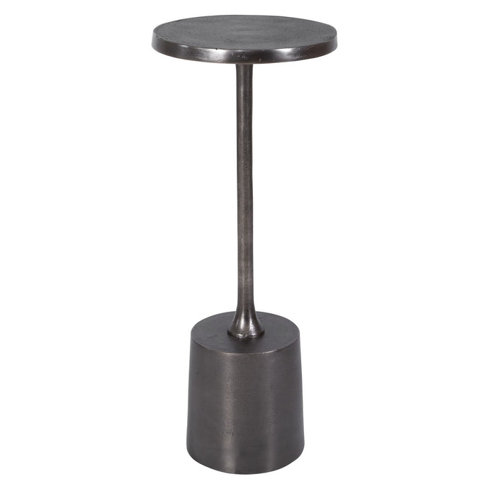 Uttermost 25062 Drink Table, Antique Nickel