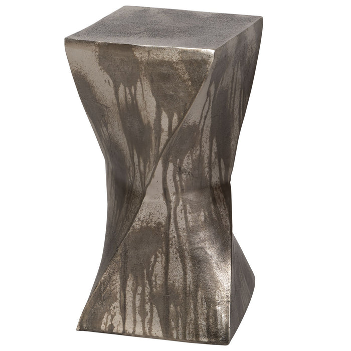 Uttermost 25063 Accent Table, Tarnished Silver