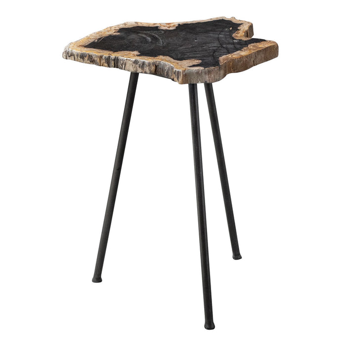 Uttermost 25461 Accent Table, Aged Black