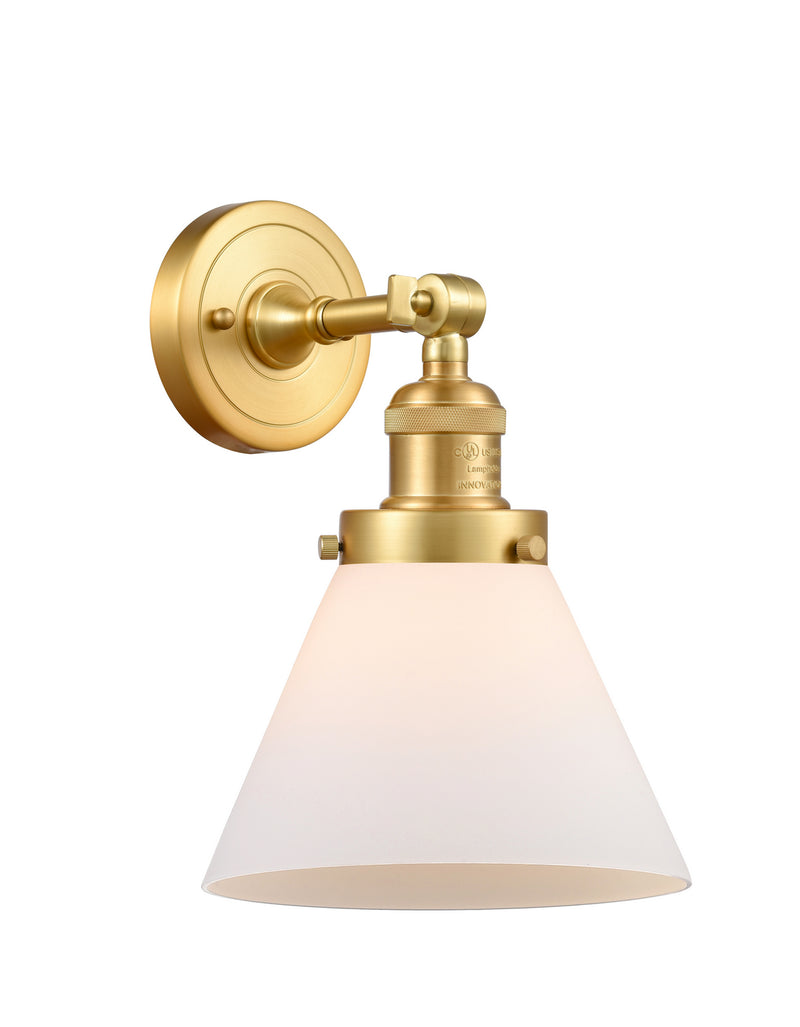 Innovations 203-SG-G41 One Light Wall Sconce, Satin Gold