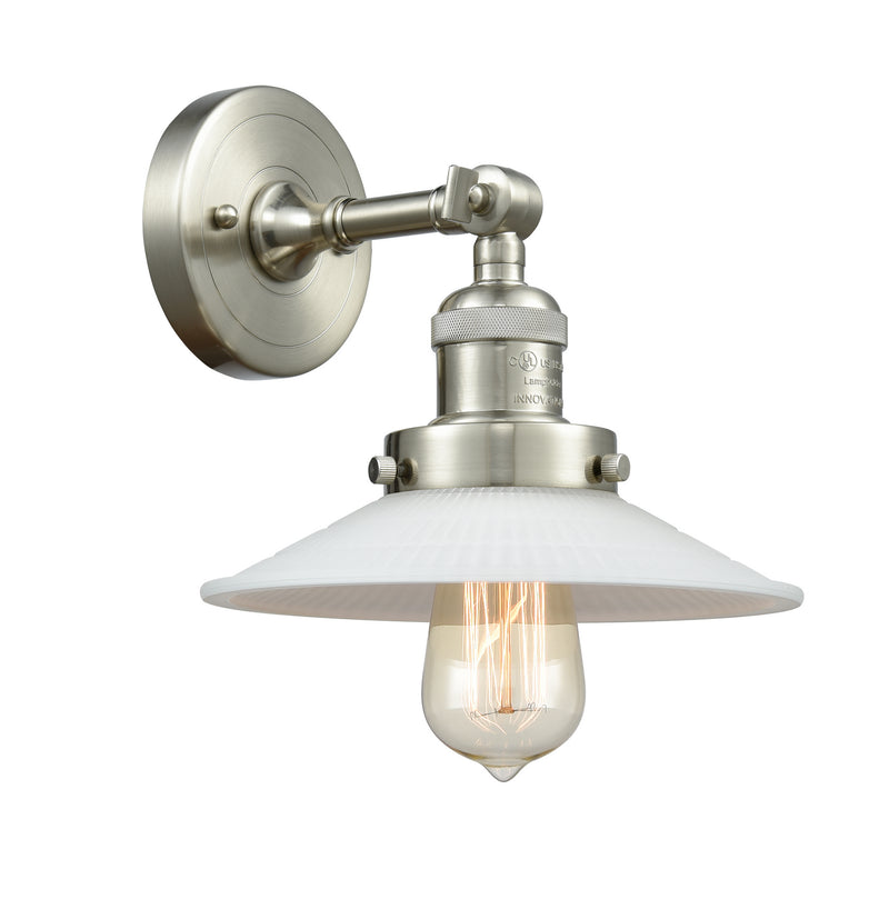 Innovations 203-SN-G1 One Light Wall Sconce, Brushed Satin Nickel