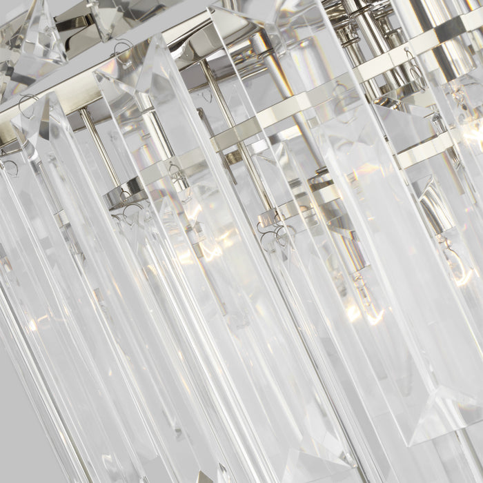Visual Comfort Studio CC12716PN 16 Light Chandelier, Polished Nickel