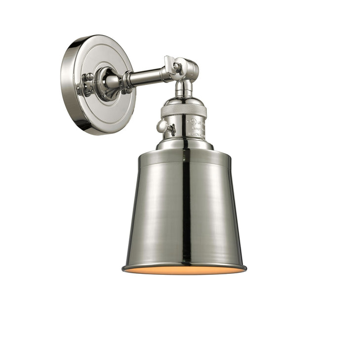 Innovations 203SW-PN-M9 One Light Wall Sconce, Polished Nickel