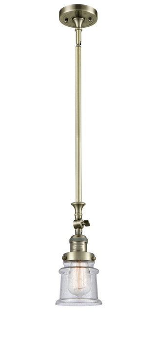 Innovations 206-AB-G184S-LED LED Mini Pendant, Antique Brass