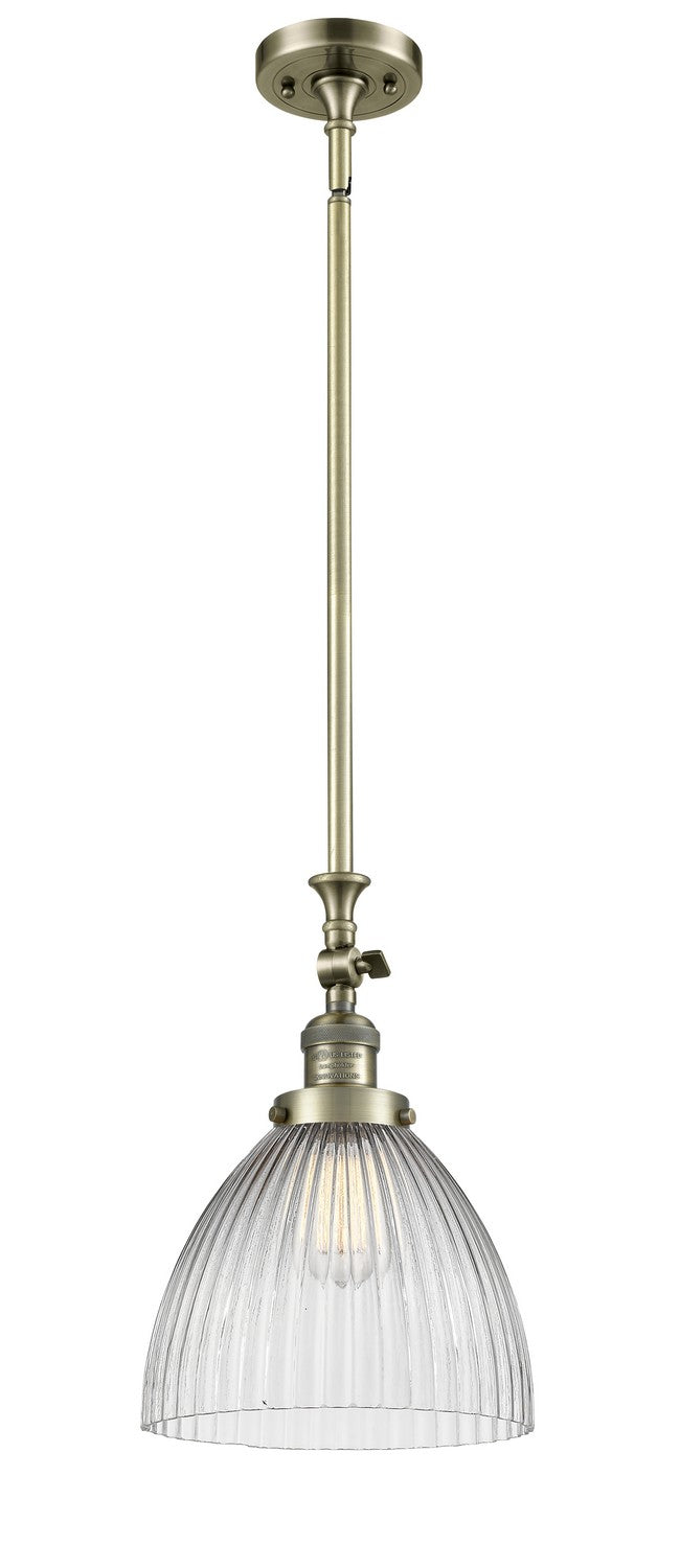Innovations 206-AB-G222-LED LED Mini Pendant, Antique Brass