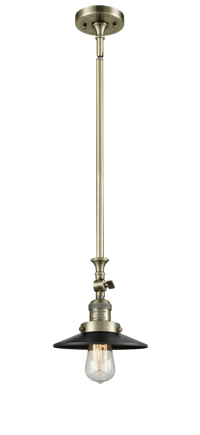 Innovations 206-AB-M6-LED LED Mini Pendant, Antique Brass