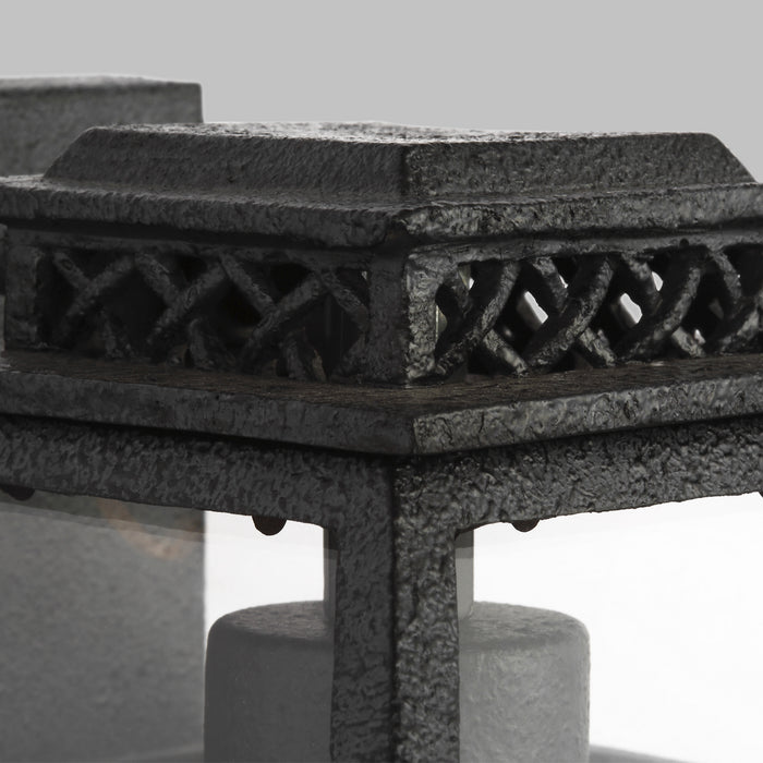 Visual Comfort Studio CO1001DWZ One Light Outdoor Wall Lantern, Dark Weathered Zinc